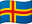 Aland Islands flag