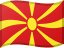 North Macedonia flag