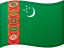 Turkmenistan flag